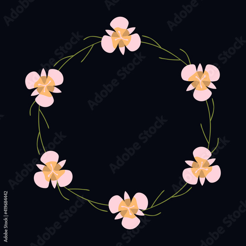 Yutah floral wreath