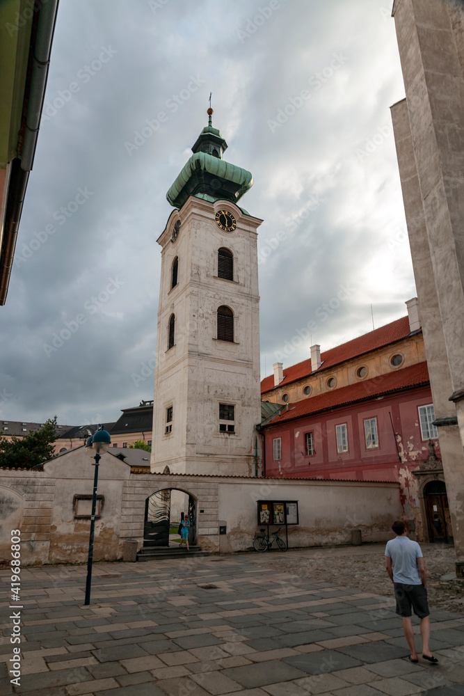 Obraz premium Church of the Virgin Mary in Ceske Budejovice
