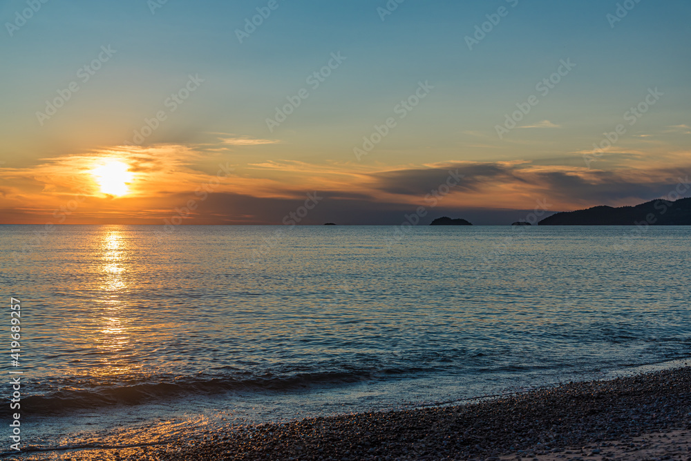 Sunset on Superior Lake