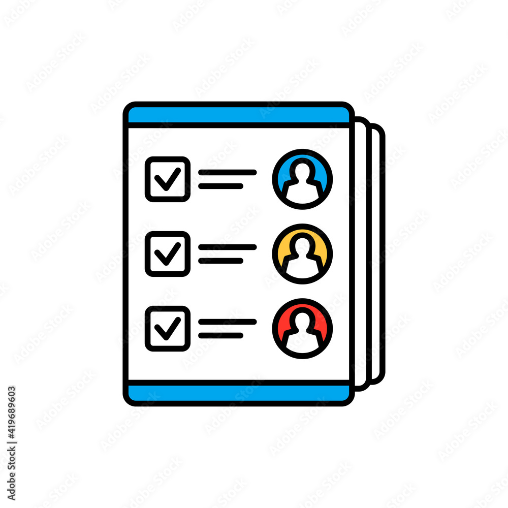 Political views GDPR personal data protection and regulation icon of voting ballot. Vector international relationships, EU diplomacy and personal data security, politics, relations and sanctions Political views GDPR personal data protection and regulation icon of voting ballot. Vector international relationships, EU diplomacy and personal data security, politics, relations and sanctions