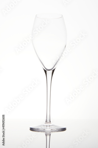 glass isolated on white background 