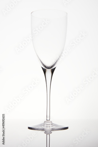 glass isolated on white background 