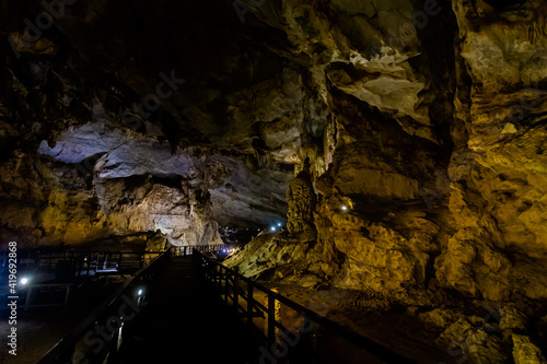 Beautiful Paradise Cave in Vietnam