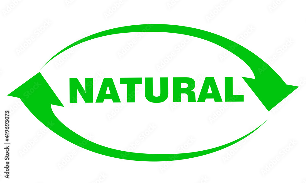 Natural flat icon vector Natural flat icon vector