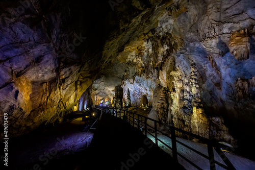 Beautiful Paradise Cave in Vietnam