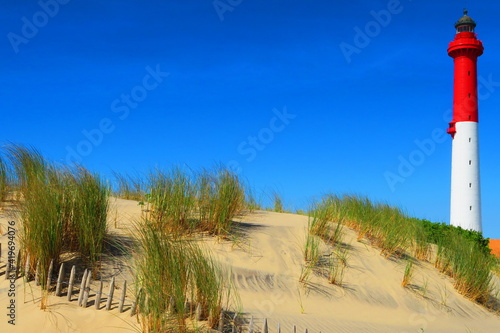 Les dunes et le Phare de la Coubre, Charente-Maritime, France