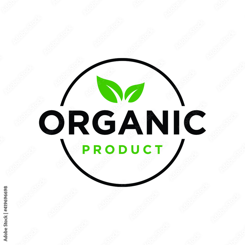 Fototapeta premium Creative eco friendly logo