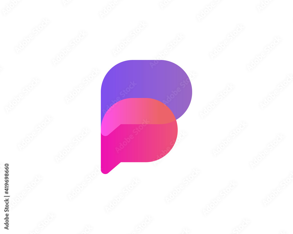 Abstract letter B modern logo icon design concept. Creative bright gradient symbol logotype isolated on white background. Vector illustration. Abstract letter B modern logo icon design concept. Creative bright gradient symbol logotype isolated on white background. Vector illustration.
