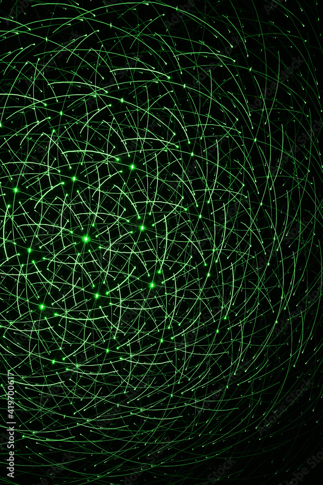 Abstract green digital background made with light brush. Abstract green digital background made with light brush.