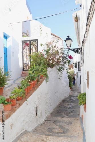 Fototapeta Naklejka Na Ścianę i Meble -  White Village, Frigiliana, Spain