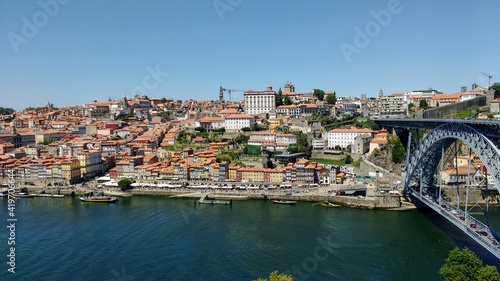 Porto city and Don Luis I bridge, Porto, Portugal © IMAG3S