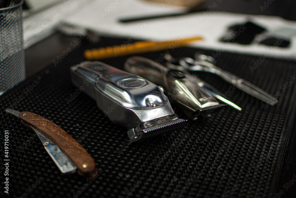 scissors and razor, haircut, barbershop,the hairdresser scissors and razor, haircut, barbershop,the hairdresser