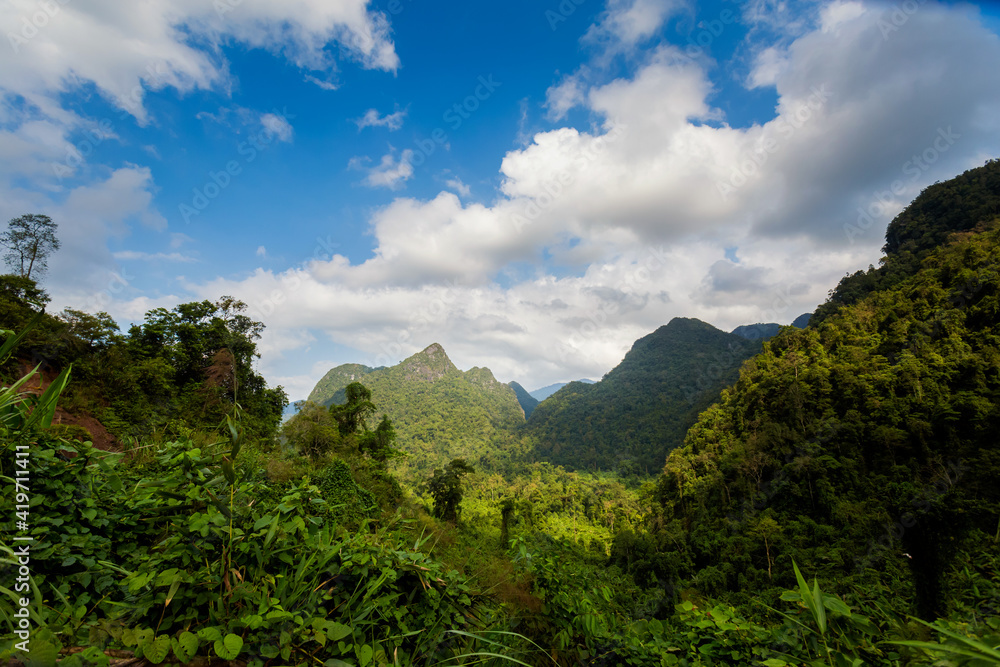 Fototapeta premium Arem village Phong Nha in Vietnam
