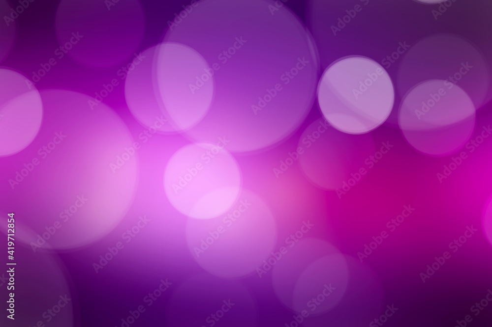 Purple lights bokeh background. Chrismas lights bokeh.