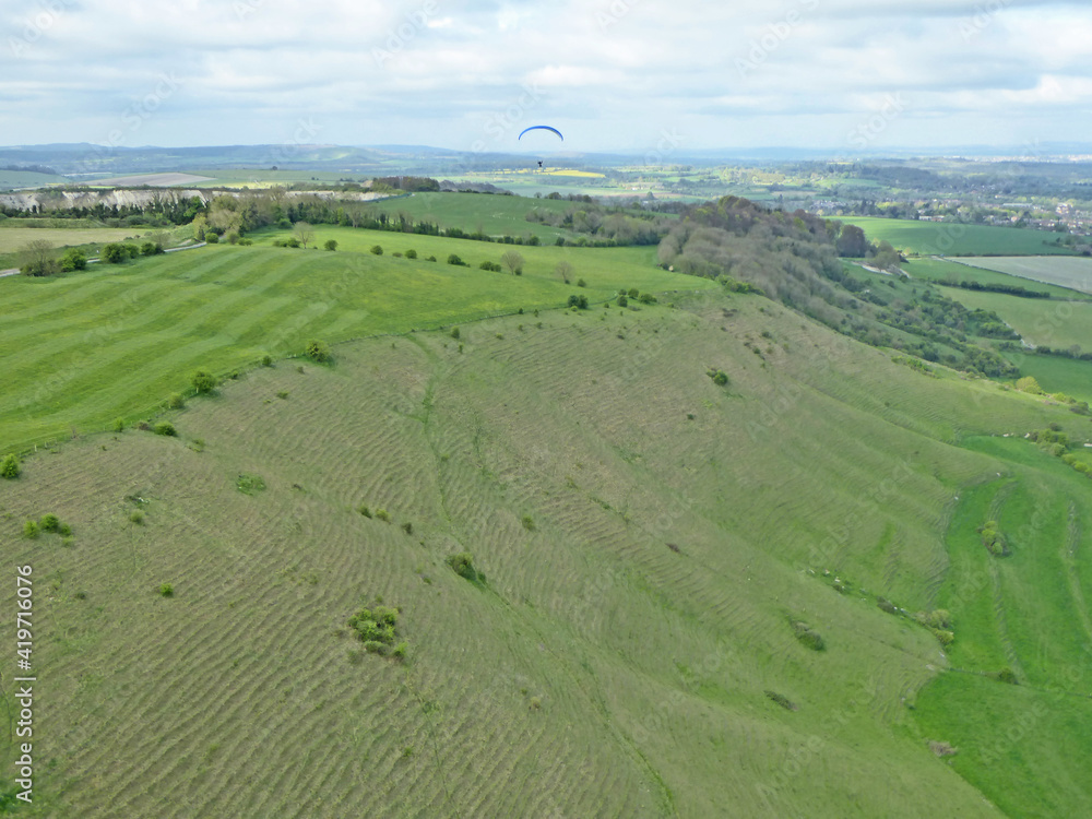 Fields of Wiltshire at Westbury	