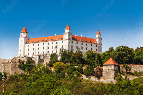 View of Bratislava castle, Bratislava, Slovakia