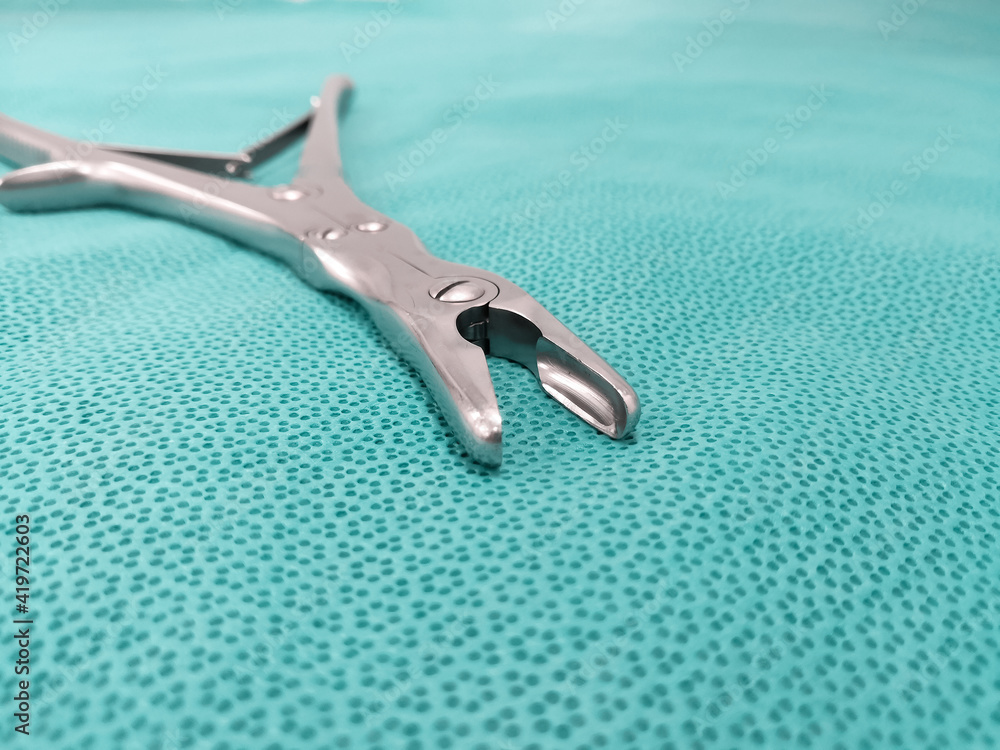 Orthopaedical Surgical Instrument Double Action Bone Nibbler Stock