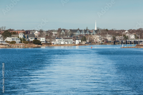 USA, Massachusetts, Cape Cod. Hyannis Harbor. photo