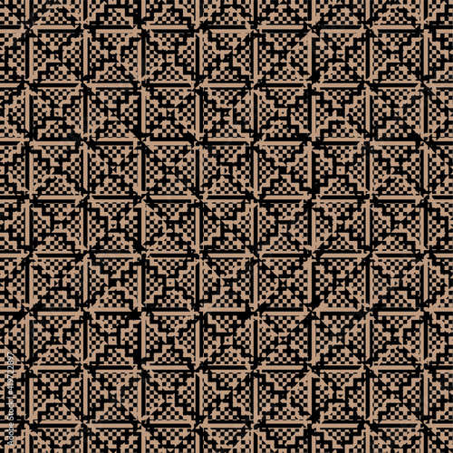 Fancy fabric linen, juta blended with wool washed coat surface jacquard texture digital printing pattern design. Yarns for sports style/ Vector fabric seamless pattern. Abstract natural textured

