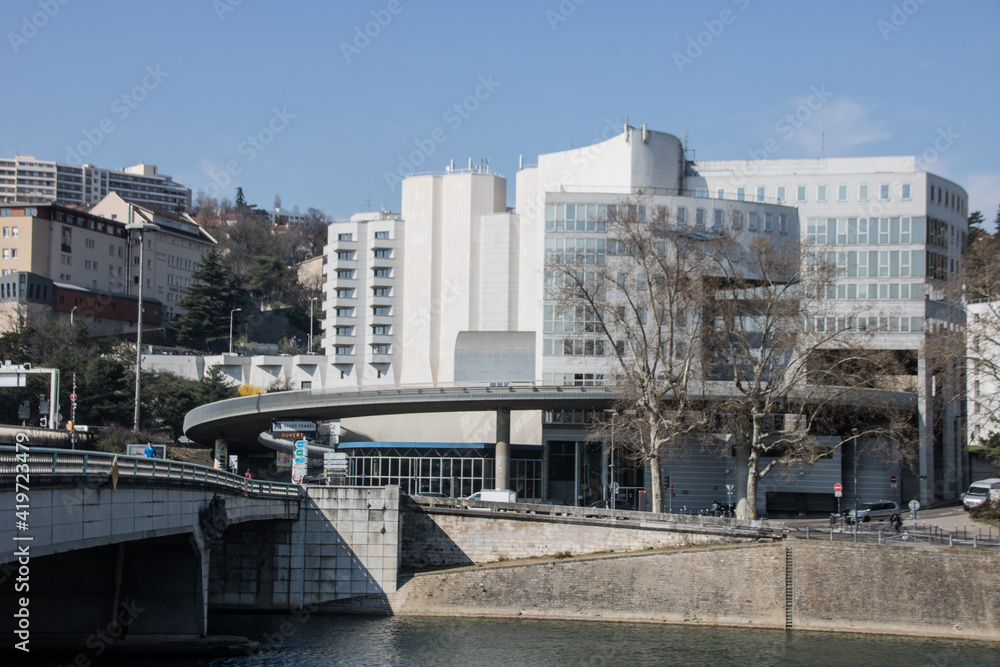 Obraz premium tunnel de Fourvière à lyon