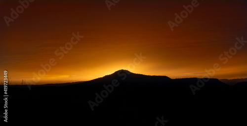 Big Bend Ranch Sunset