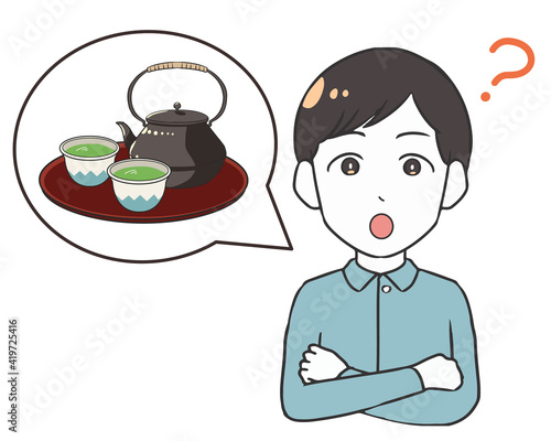 お茶＆南部鉄器について考える　男性