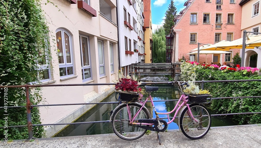 Bicycle in Ulm in Germany
