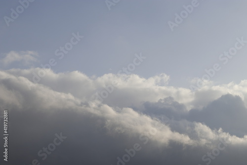 Fototapeta Naklejka Na Ścianę i Meble -  Clouds in a sunny day