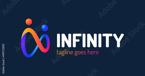 vector logo and symbols. Adoption and community care Logo template