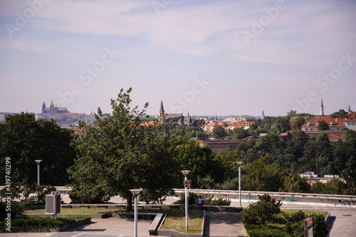 Cathedral of Saints Peter and Paul in Prague city center