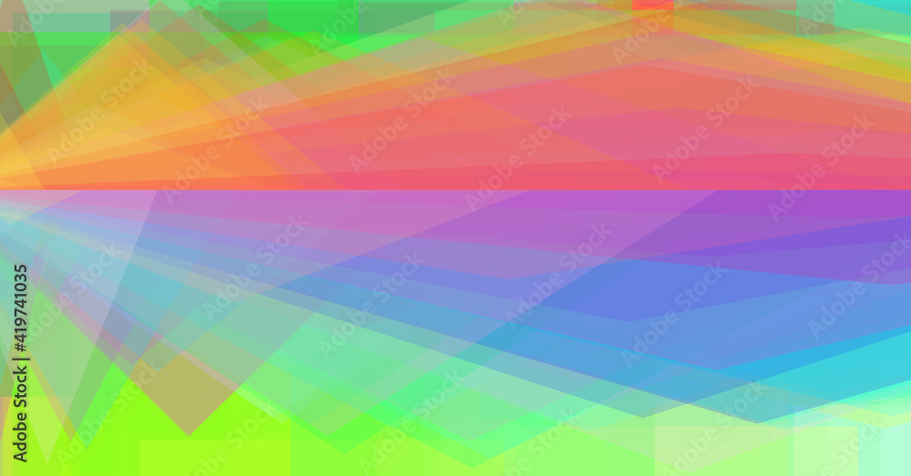 Abstract and simple background with colorful shapes background design concept