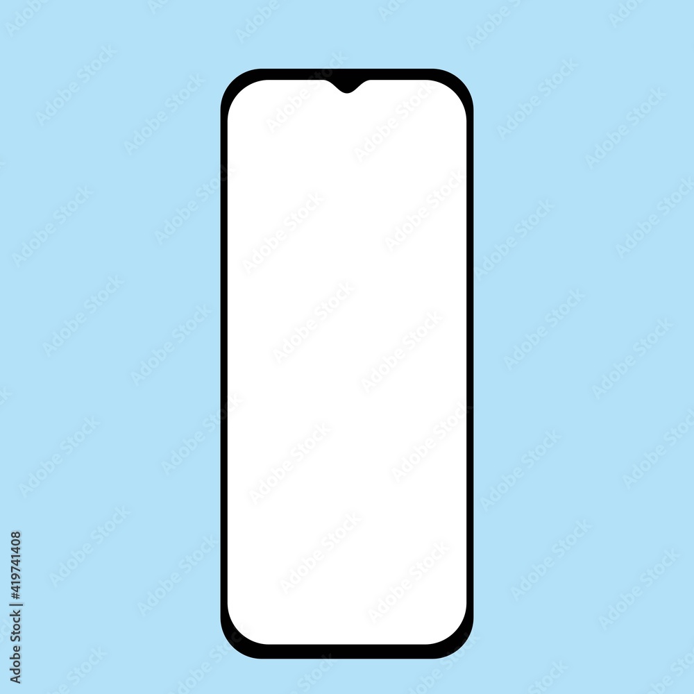 vectorized phone on blue background, vector vectorized phone on blue background, vector
