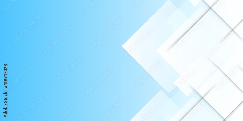 Modern simple light blue and white square abstract background Modern simple light blue and white square abstract background