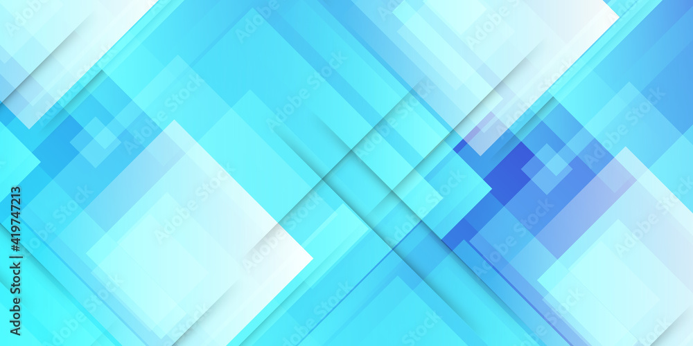 Abstract background vector illustration. Gradient blue with transparent geometric shapes. Abstract background vector illustration. Gradient blue with transparent geometric shapes.