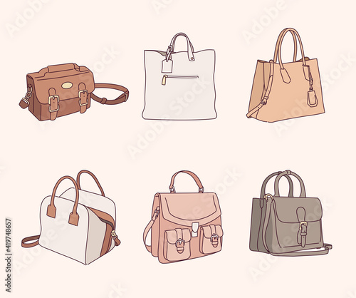 Bags of formal style.