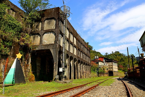  Jingtong Station, Pingxi Railway line, a popular destination in New Taipei City Taiwan
 photo