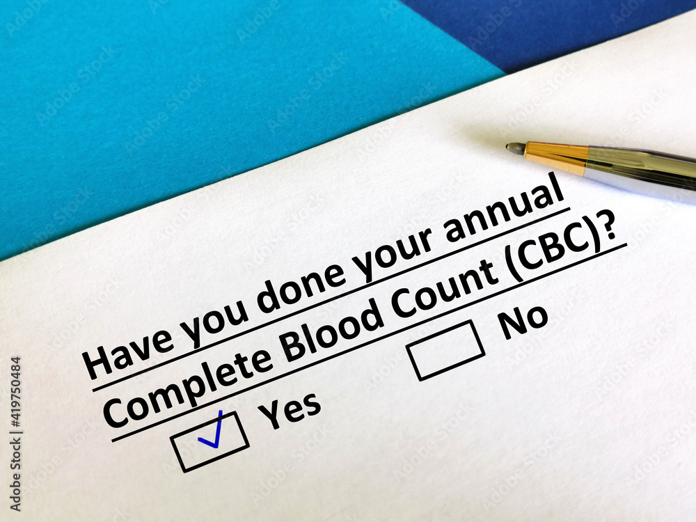 Questionnaire about annual checkup Questionnaire about annual checkup