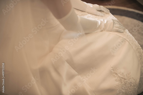 結婚式のウエディングドレス