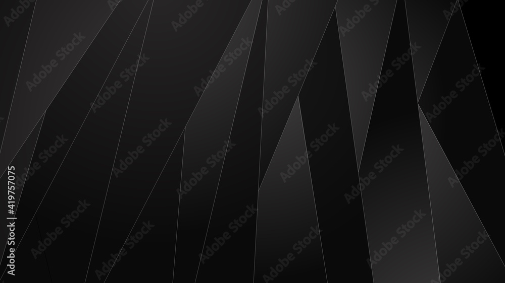 Black abstract background. Technology corporate design