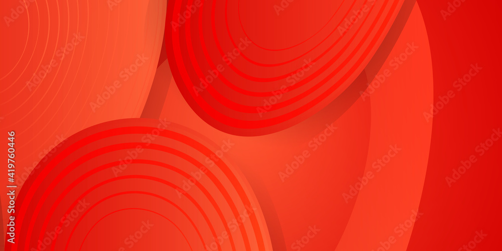 Shiny bright red circle abstract background Shiny bright red circle abstract background