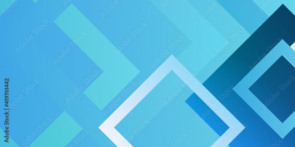 Blue geometric abstract wallpaper background with white silver lines and square shape element. Modern blue digital pattern texture for technology business. Blue geometric abstract wallpaper background with white silver lines and square shape element. Modern blue digital pattern texture for technology business.