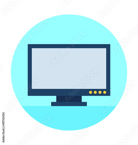 Lcd Vector Illustration