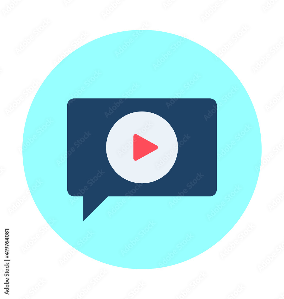 Chat Bubble Vector Icon Chat Bubble Vector Icon