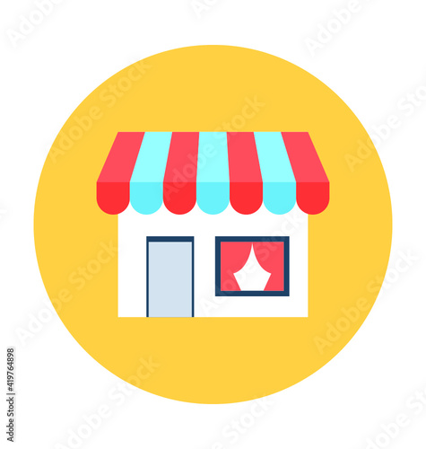 Shop Vector Icon