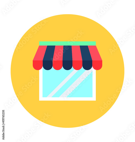 Shop Vector Icon