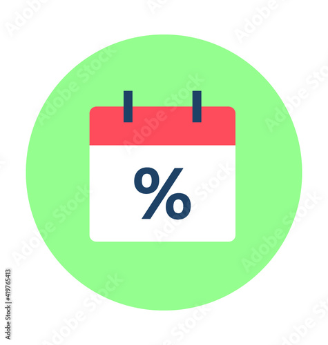 Calendar Vector Icon