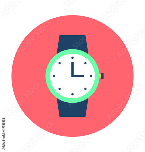 Watch Vector Icon