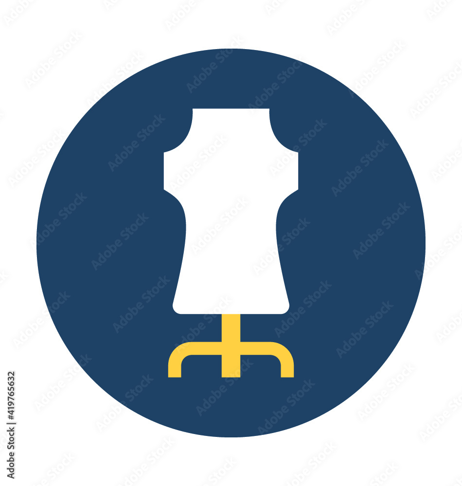Mannequin Vector Icon Mannequin Vector Icon
