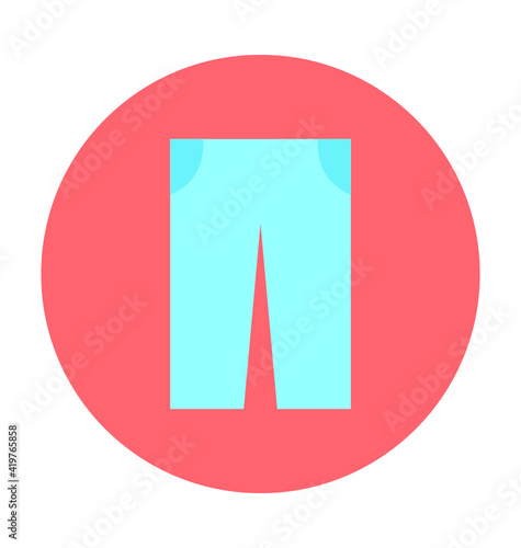 Pants Vector Icon