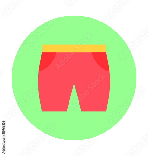 Shorts Vector Icon